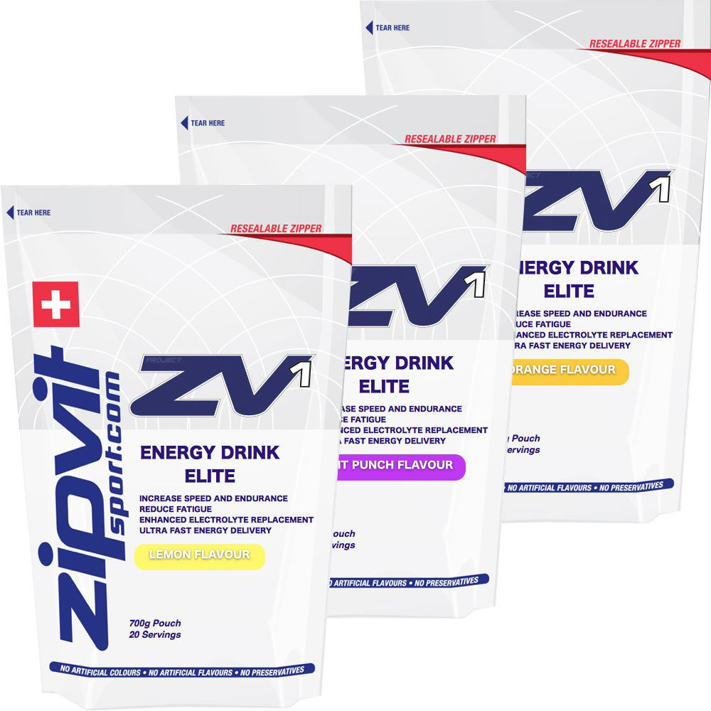 ZipVit Sport ZV1 Energy Drink Elite 700g Pouch Sigma Sports