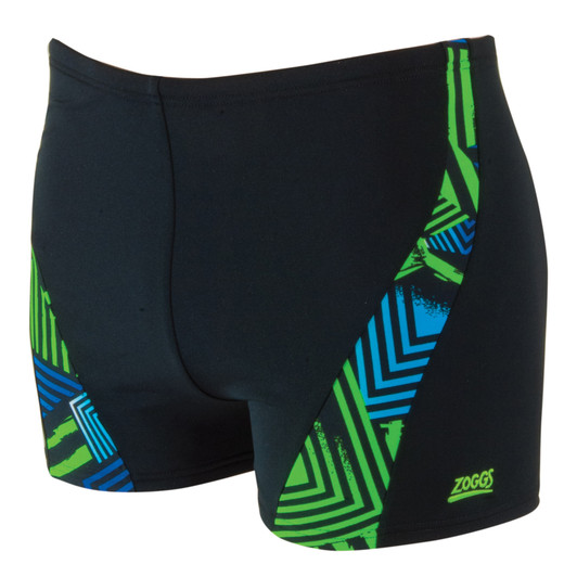 Zoggs Optic Sport Spliced Hip Racer Trunk