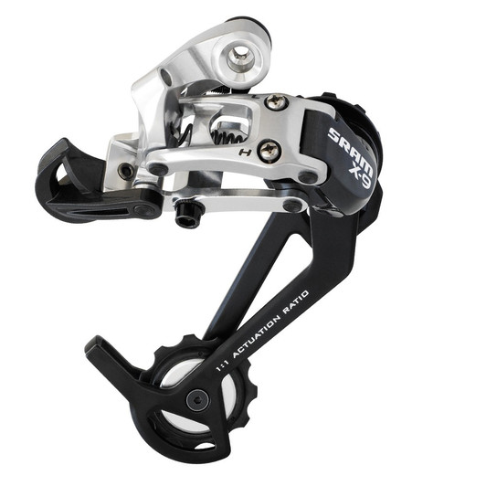 SRAM X9 Medium Cage 9 Speed Rear Derailleur Mountain Bike
