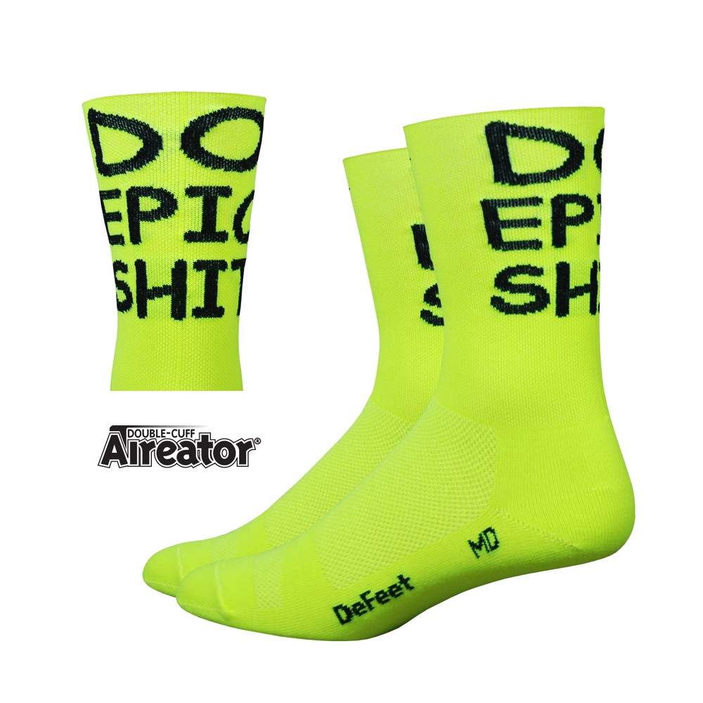 DeFeet Aireator Tall Do Epic Sh! Socks Sigma Sports