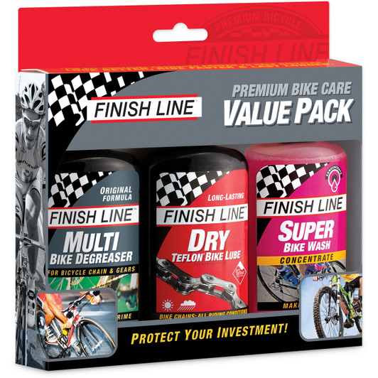 Finish Line Premium Bike Care Summer Value Pack