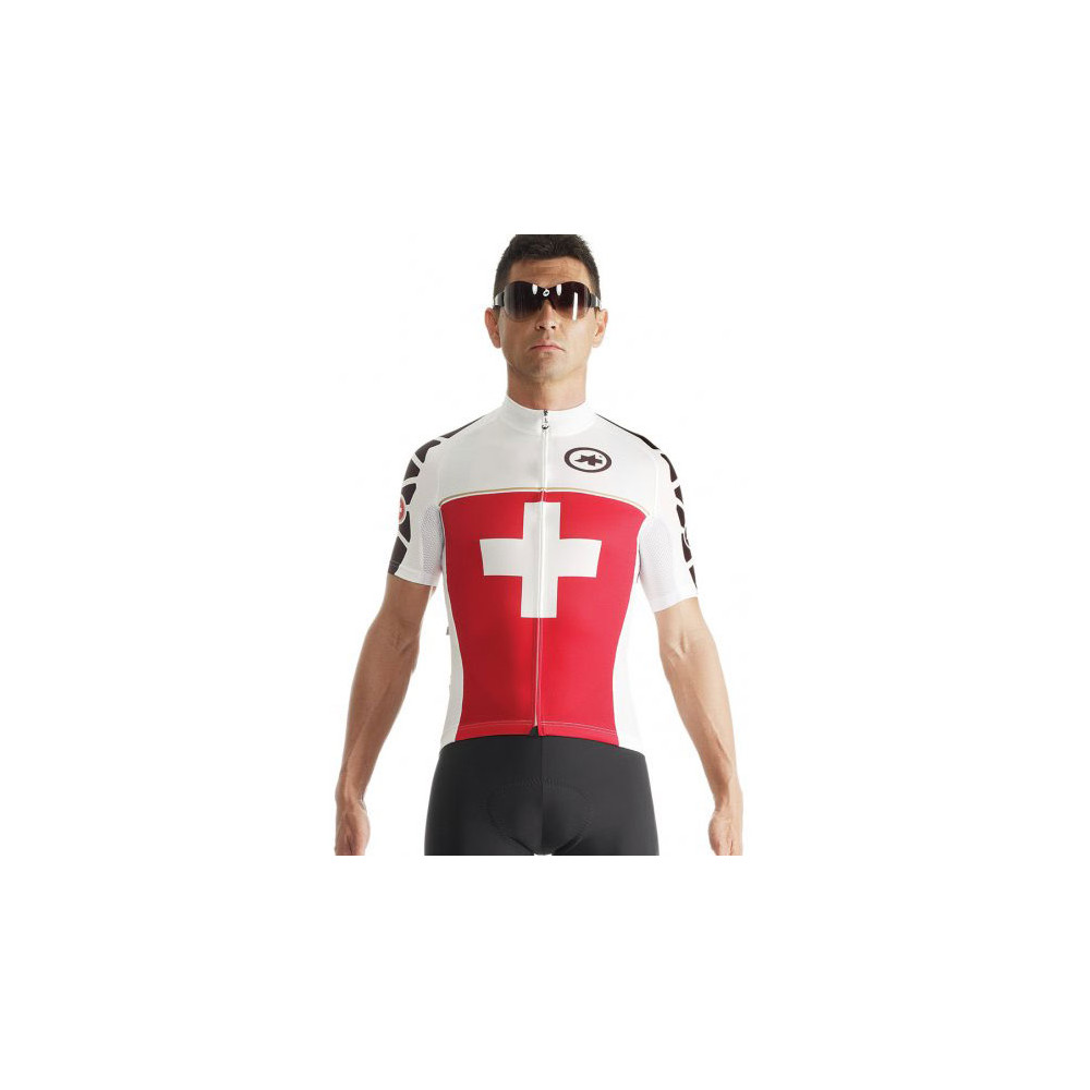 Assos SS Suissefed Jersey Evo7 Short Sleeve
