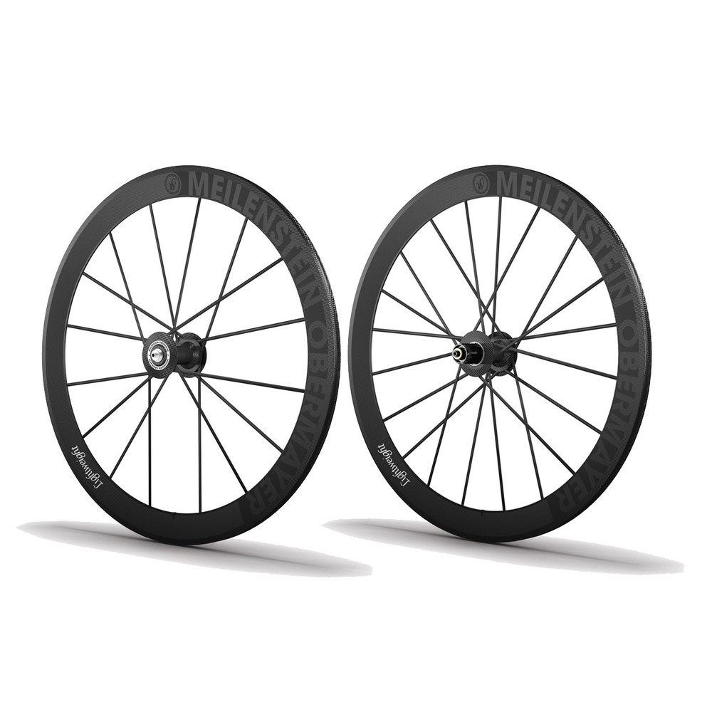 Lightweight Meilenstein Obermayer Tubular Schwarz Edition Wheelset