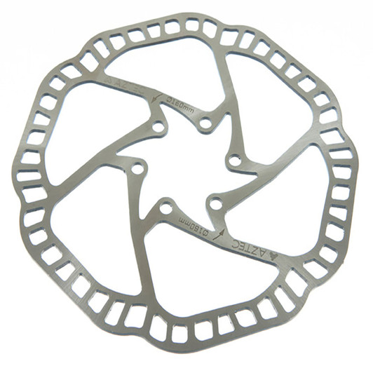 Aztec Stainless Steel Fixed Disc Rotor - 180 Mm