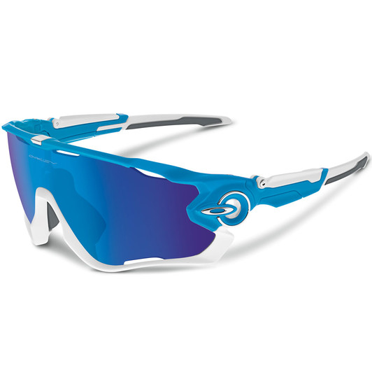 Oakley Jawbreaker Team Sky Sunglasses Iridium Lens