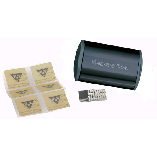 Lezyne Matrix Tyre Levers With Rescue Puncture Box Patch Kit