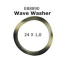 Enduro Wave Washer Heavy Duty 24mm 24x1.0 (Single)