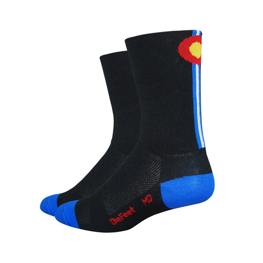 DeFeet Aireator Tall 6 Colorado Socks