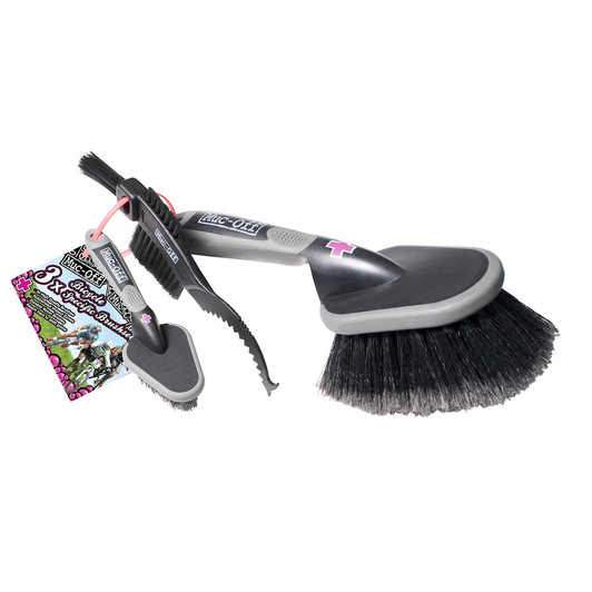 Muc-Off 3 X Premium Brush Set