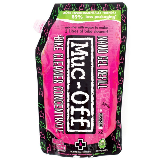 Muc-Off Nano Gel 500ml Concentrate Pouch