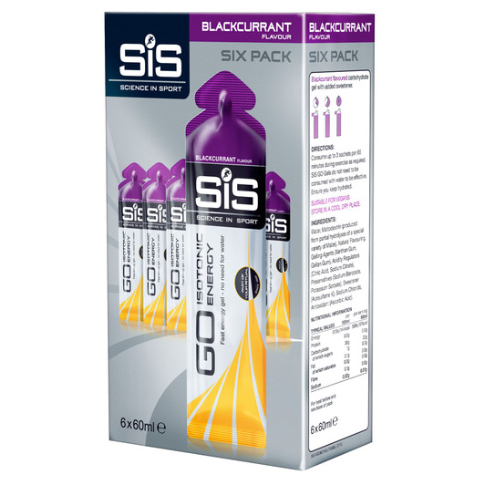 Science In Sport GO Isotonic Gel 60ml 6 Pack