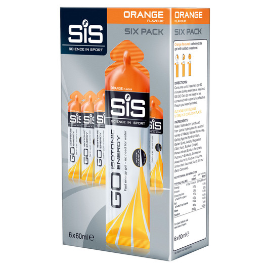 Science In Sport GO Isotonic Gel 60ml 6 Pack