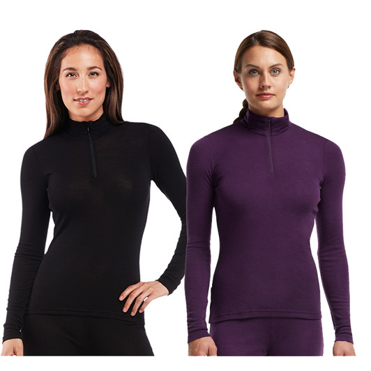 Icebreaker Everyday Half Zip Long Sleeve Womens Base Layer