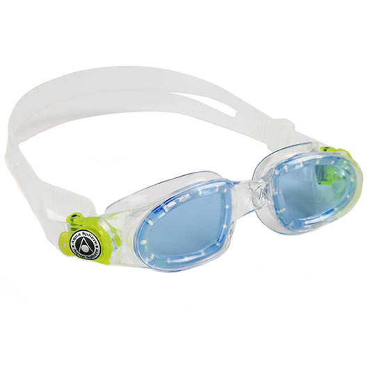 Aqua Sphere Moby Blue Lens Kids Swimming Goggles