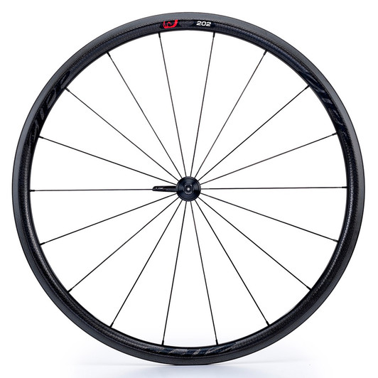 Zipp 202 Firecrest Carbon Clincher Front Wheel 18 Spoke 2016
