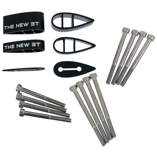 3T Cycling 30029 Zefiro/Aura Riser Kit - 10/20 Mm