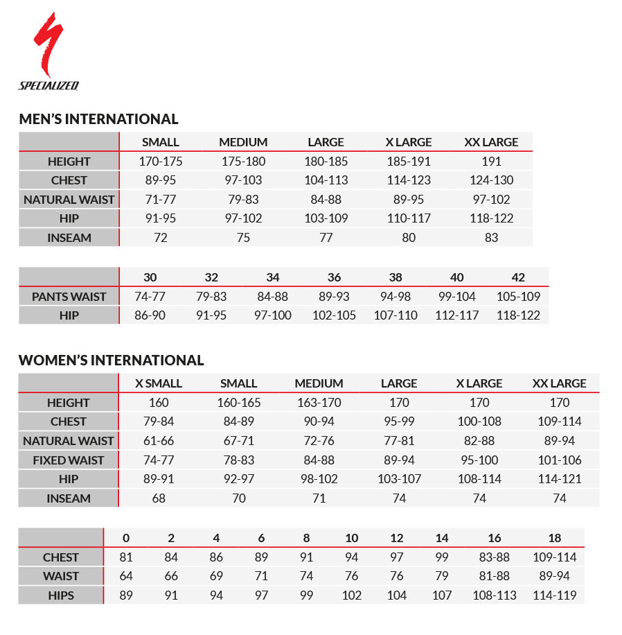 Specialized Road Bike Size Guide Not Sure Which Bike Size To Buy These 